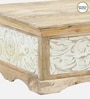 Arlot Solid Wood Rectangular Coffee Table In Scratch Resistant Natural Finish