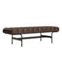 Armand Bench In Dark Brown Color