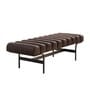 Armand Bench In Dark Brown Color
