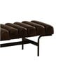 Armand Bench In Dark Brown Color