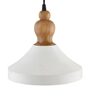 Armando White Metal Hanging Light