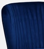 Armante Fabric Dining Chair In Blue Colour