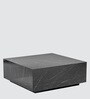 Armany Crest Sculpted Cylindrical Harmony with Architectural Groove Detailing in Black Colour