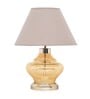 Arnie Amber Glass Table Lamp