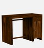 Arno Sheesham Wood Writing Table In Provincial Teak Finish