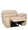 Arnold 1 Seater Recliner in Beige Colour