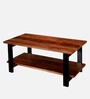 Aroda Coffee Table In Natural Teak Finish