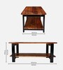 Aroda Coffee Table In Natural Teak Finish