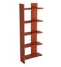 Aroma Floor Standing 5 Shelves Classic Walnut Finish