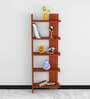 Aroma Floor Standing 5 Shelves Classic Walnut Finish