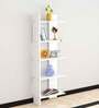 Aroma Floor Standing 5 Shelves Frosty White Finish