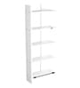 Aroma Floor Standing 5 Shelves Frosty White Finish