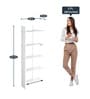 Aroma Floor Standing 5 Shelves Frosty White Finish