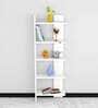 Aroma Floor Standing 5 Shelves Frosty White Finish