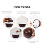 Dark Brown Color Electric Diffuser for Home Fragrance Essential Oil Aroma Colour Changing Lights