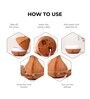 Brown  Electric Diffuser for Home Fragrance Essential Oil Aroma  Colour Changing Lights 200ML Water Capacity