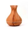 Brown  Electric Diffuser for Home Fragrance Essential Oil Aroma  Colour Changing Lights 200ML Water Capacity