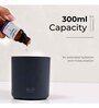 Black Aromahpure Electric Humidifier with Flames Effect Essential Oil Aroma Diffuser for Home 300 ML