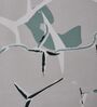 Grey Abstract 180 TC Polyester Double Size Bedsheet With 2 Pillow Covers