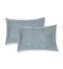Beige Abstract 180 TC Polyester Double Size Bedsheet With 2 Pillow Covers