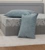 Grey Abstract 180 TC Polyester Double Size Bedsheet With 2 Pillow Covers