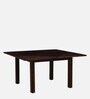 Athinai Sheesham Wood 4 To 8 Seater Dining Table In Scratch Resistant Provincial Teak Finish With Expandable Top