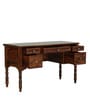 Arpino Sheesham Wood Writing Table In Honey Oak Finish
