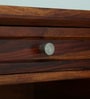 Arpino Sheesham Wood Writing Table In Honey Oak Finish