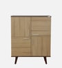 Arrive Cabinet in Columbian Wallnut & Brentwood Teak Finish
