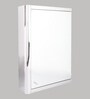 Stainless Steel Silver 4 Compartment Bathroom Cabinet With Mirror (L: 22, W: 5, H: 24 Inches)