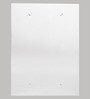 Stainless Steel Silver 3 Compartment Single Door Bathroom Cabinet (L: 13, W: 4, H: 18 Inches)