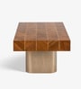 Arrow Coffee Table In New Teak Dark Finish