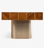 Arrow Coffee Table In New Teak Dark Finish