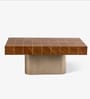 Arrow Coffee Table In New Teak Dark Finish