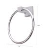 Zinc Towel Ring (Diameter: 6.5 Inches)
