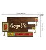 Art In A Name Warli & Dhokra Customizable Sheesham Wood Name Plate With Handwritten Fonts