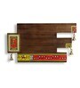 Art In A Name Warli & Dhokra Plain Name Plate In Sheesham Wood