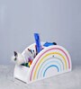 Art Kids Bookshelf in Rainbow Theme Finish