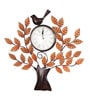 Multicolor Metal Analog Wall Clock
