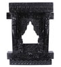 Solid Wood Jharokha in Black Colour