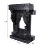Solid Wood Jharokha in Black Colour