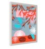 Art Street Abstract Flamingo Pop Art Boat In The Sea Framed Art Prints For Wall D cor, Home Bedroom Decoration, Office Room D cor Gift, Multicolor (Set Of 3, 13x17 Inch)