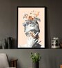 Art Street Biscuit Beige Inner Beauty Framed Canvas Art Print For Home D cor