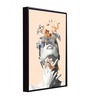 Art Street Biscuit Beige Inner Beauty Framed Canvas Art Print For Home D cor