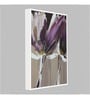 Art Street Canvas Painting Blue Color Floral Theme Wall Art Painting