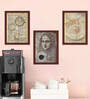 Art Street Dictionary ArtPrint Portrait of Mona Lisa Wall Hanging for Home Decor