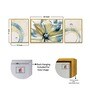 Art Street Floral Gingko Leaves Set of 3 Canvas Set Art Print Painting for D cor