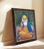 Art Street Framed 5D Wall Art Print Guru Nanak Wall Painting for Home Decor (14.3x18.2 Inch)