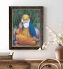 Art Street Framed 5D Wall Art Print Guru Nanak Wall Painting for Home Decor (14.3x18.2 Inch)