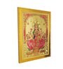 Art Street Goddess Mata Laxmi Photo Frame for Wall and Pooja, Poster for Pooja, Religious Framed Painting,Gold Plated God Photo Frames, Wall Decor Photo Frame (Size: 9.8x13.3 Inch, Gold)